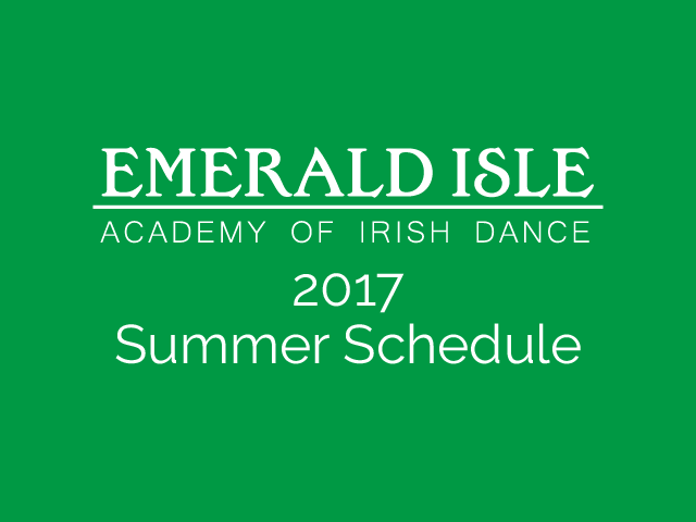 Read more about the article 2017 Summer Schedule is Out!