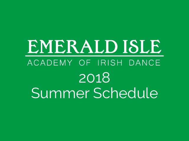 Read more about the article 2018 Summer Schedule is Out!
