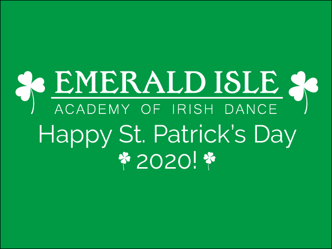 Read more about the article Happy St. Patrick’s Day 2020!